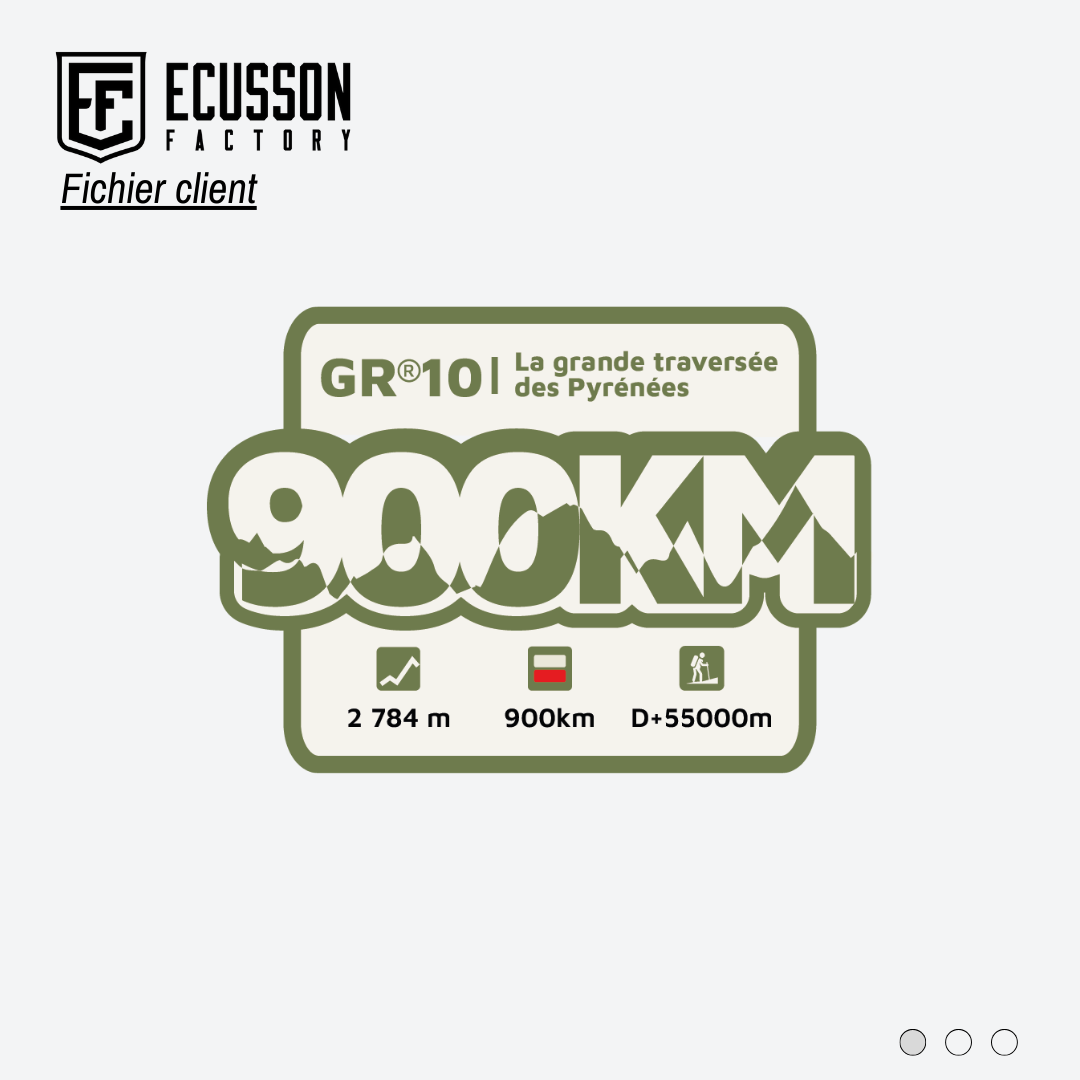 Fabrication d'écussons tissés - GR®10