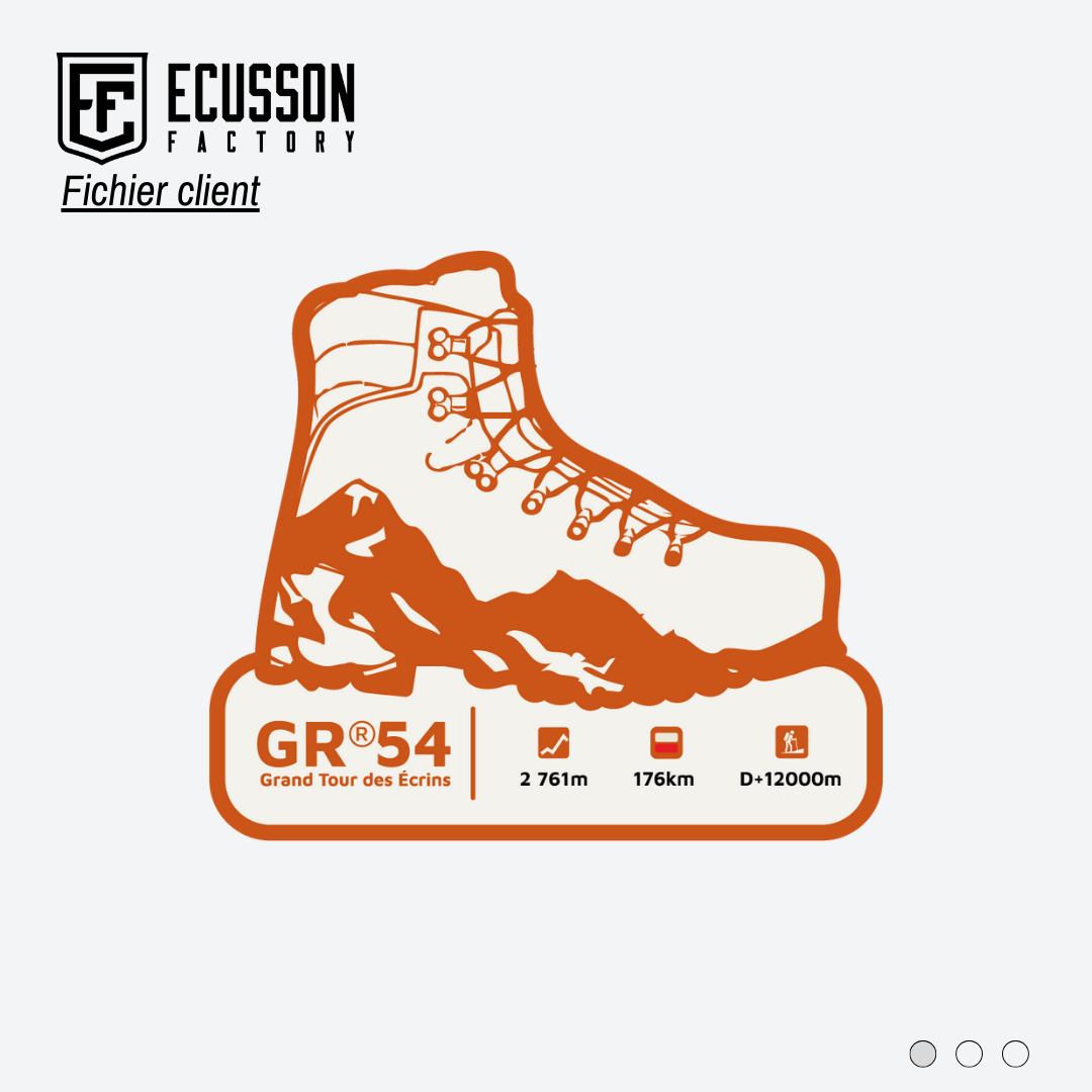 Fabrication d'écussons tissés - GR®54