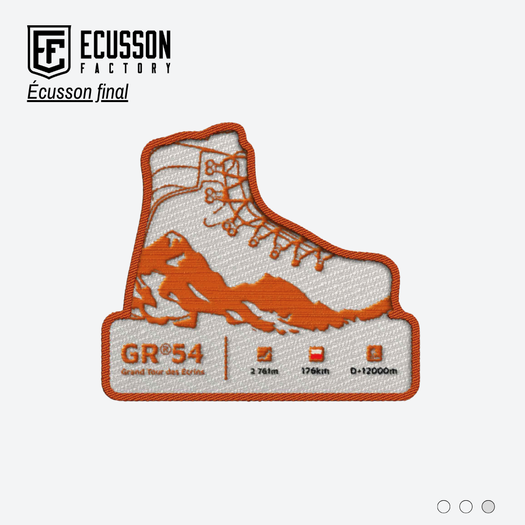 Fabrication d'écussons tissés - GR®54